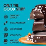 Low Sugar Sleep & Calm Chocolate with Magnesium, Zinc, and Chamomile  - 25g x 14 Bars - Image 6