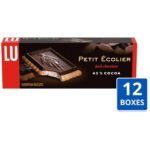Lu Petit Ecolier European Dark Chocolate Biscuits, 45% Cocoa, 12-5.5 oz Box - Image 9